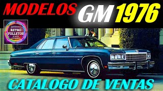 1976 MODELOS GENERAL MOTORS  CATALOGO DE VENTAS [upl. by Otrebogir]