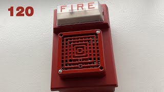 Fire Alarm Test 120  Old Simplex 4903s [upl. by Irek]