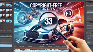 How to find car clips for video editing  how to get copyright free car clips  Sms editz [upl. by Eiger]