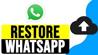 How to RESTORE amp BACKUP WHATSAPP 2024  Fix quotNo Backup Foundquot Error in WhatsApp [upl. by Aksehcnarf547]