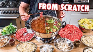 Making Authentic Hot Pot at Home 2 Ways [upl. by Devan744]