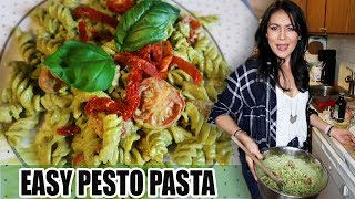 NO TROUBLE PESTO PASTA  Tasty Tuesday [upl. by Meier399]