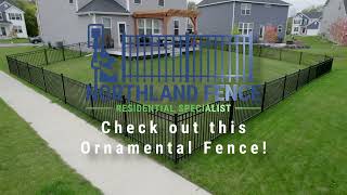 quotFall Ornamental Steel Fence Installation  Secure Your Yard Before Winterquot [upl. by Nalorac655]