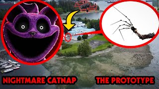 DRONE CATCHES CATNAP BOSS VS THE PROTOTYPE  POPPY PLAYTIME 3 IN REAL LIFE AT POPPY PLAYTIME ISLAND [upl. by Kalil719]