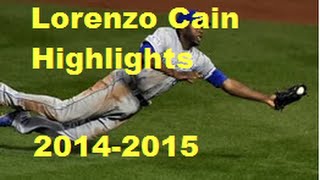 Lorenzo Cain Highlights 20142015 [upl. by Smailliw]