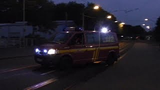 3x MTW Freiwillige Feuerwehr Krefeld Löschzug Uerdingen [upl. by Wettam]