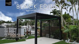 Freestanding Pergola 13x14 Black Edition [upl. by Haraf]