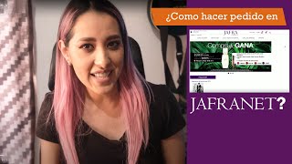 Como hacer pedido en JAFRANET  Ana Angel [upl. by Richela83]