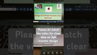 Three phase Inverter design using MATLAB Matlab code Inverter modeling in Matlab [upl. by Etsyrk]
