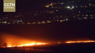 Se registran explosiones en el norte de Israel tras el despliegue de la Cúpula de Hierro [upl. by Harned978]