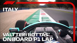 Valtteri Bottas P1 Lap From Qualifying  2021 Italian Grand Prix  Pirelli [upl. by Lirret]