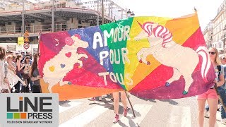 Gay Pride 2017  Paris  France 24 juin 2017 [upl. by Cavit]