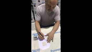 BRYAN TROTTIER HOF’ER SIGNING AUTOGRAPHS FOR 6IX AUTOS 2019 [upl. by Esiuolyram38]