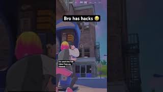 I found hackers in Fortnite gaming fortnite hackers [upl. by Harrak]