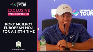 Rory McIlroy  Final Round Press Conference  2024 DP World Tour Championship [upl. by Ahsehyt]