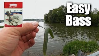 Easy Bass Fishing for ANYONE  Affordable Fishing for Beginners [upl. by Okiam]