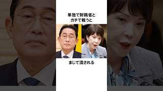 【高市早苗】財務省と戦え！と言われて…高市早苗議員のエピソード35 雑学 shorts [upl. by Arianna]