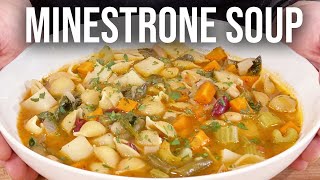 The BEST Minestrone Soup Recipe For You  Delicious amp Easy to Make [upl. by Lamoree794]