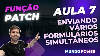 POWER APPS  Função Patch  Aula 7  ENVIANDO VÁRIOS FORMULÁRIOS SIMULTANEAMENTE [upl. by Harli841]