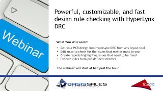 HyperLynx DRC Allows for Powerful and Fast Rule Checking [upl. by Tildy]