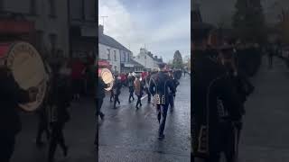 Ballygelly Accordion Band Broughshane Remembrance Sunday Parade 101124 [upl. by Aney]