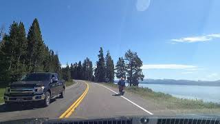 Grant Village Campground to Upper Fall Yellowstone National Park [upl. by Panchito]