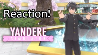 ALL SENPAI GAME OVER REACTIONS Yandere Simulator [upl. by Namra473]