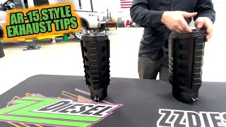 AR15 Style Diesel Exhaust Tips [upl. by Penni]