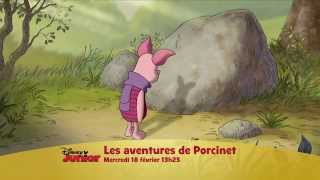 Les Aventures de Porcinet  Mercredi 18 février à 13h25 sur Disney Junior [upl. by Noedig]