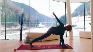 10 Minutes Yoga for an After Skiing Stretch session [upl. by Smitty379]