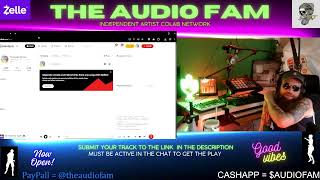 LIVE MUSIC REVIEW SHOW theaudiofam hosted by SovereignNature [upl. by Ennirok]