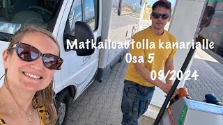 Niina ja Petro matkailuautolla Kanarialle osa 5 [upl. by Akimrehs196]