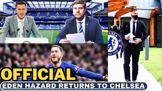 OFFICIAL The Legend Is Back Home Eden Hazard Returns To Chelsea Chelsea News Now [upl. by Juback]