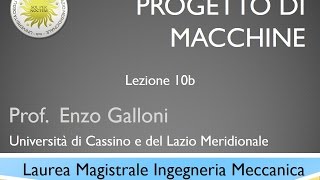 Lezione 10b Progetto di macchine [upl. by Kurth480]