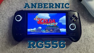 UNBOXING ANBERNIC RG556 First impressions and quick playthrough [upl. by Shem645]