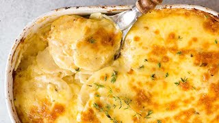 Potatoes Au Gratin creamy French Potato Bake [upl. by Dichy]