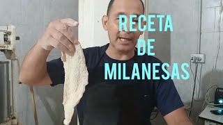 Milanesas para carniceria  recetas [upl. by Sanburn499]