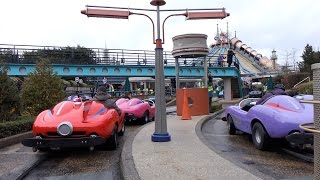 Autopia onride in Discoveryland at Disneyland Paris [upl. by Nylla922]