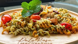 Pasta Aglio Olio recipe  resepi pasta spiral aglio olio [upl. by Faires]