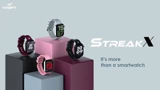 Explore the Streak X Smartwatch in 3D  NextLevel Design amp Features [upl. by Lauralee949]