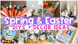 25 BEST Easter DIYs Crafts amp Decor Ideas  Dollar Tree Easter Decor 2024 [upl. by Oliy]