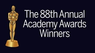 88th Academy Award Winners [upl. by Keener124]