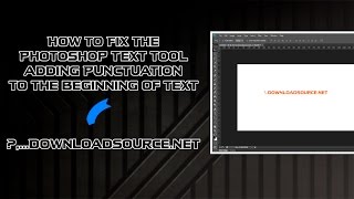 How to Fix the Photoshop CS6 Text Tool Glitch [upl. by Stanford]