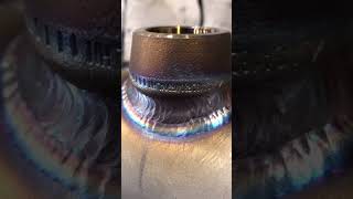 Tig Welding Skill  Weldolet Tack and Weld [upl. by Welles]