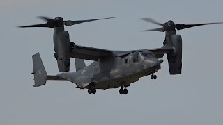 V22 OSPREY Takeoff amp Landing at RAF Midenhall [upl. by Ysak]