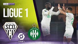 Angers SCO vs St Etienne  LIGUE 1 HIGHLIGHTS  01262022  beIN SPORTS USA [upl. by Leinad]