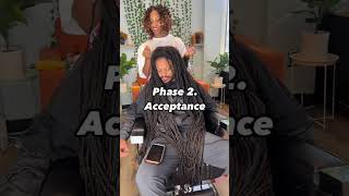 He was mad she charged him extra for knee length locs 🤷🏽‍♀️ [upl. by Zeitler]