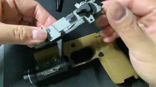 SIG AIR M17P320 GBB Option Easy Assemble in 5mins [upl. by Mandler]