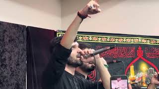 Ali Shanawar Ali Jee Live  Naray Haidery  Idara e Jafferia Maryland USA  August 132024 [upl. by Otte]