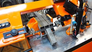 Making Band Saw Machine for cutting metal [upl. by Marybella603]